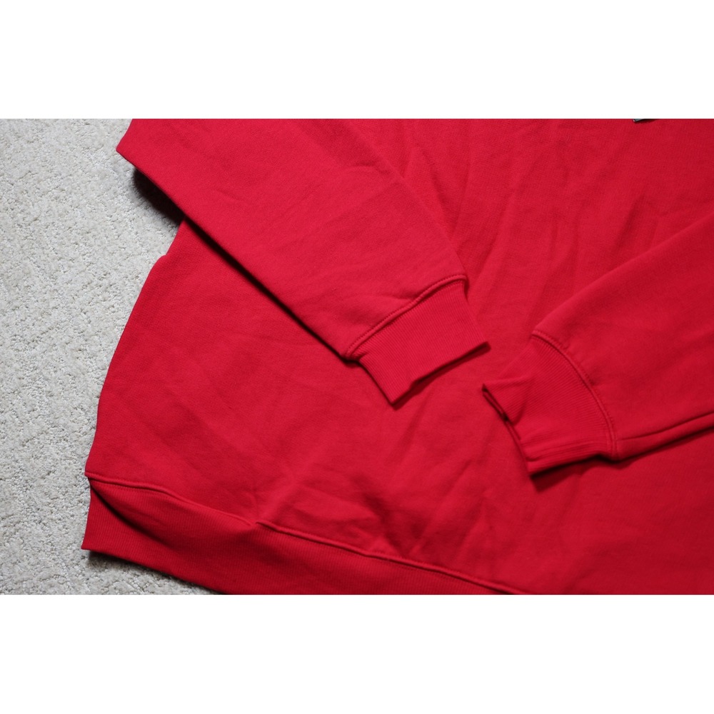 Wild Fable Riviera Red Hard Pass Graphic Off Shoulder Sweatshirt S P616X6 - Picture 2 of 6